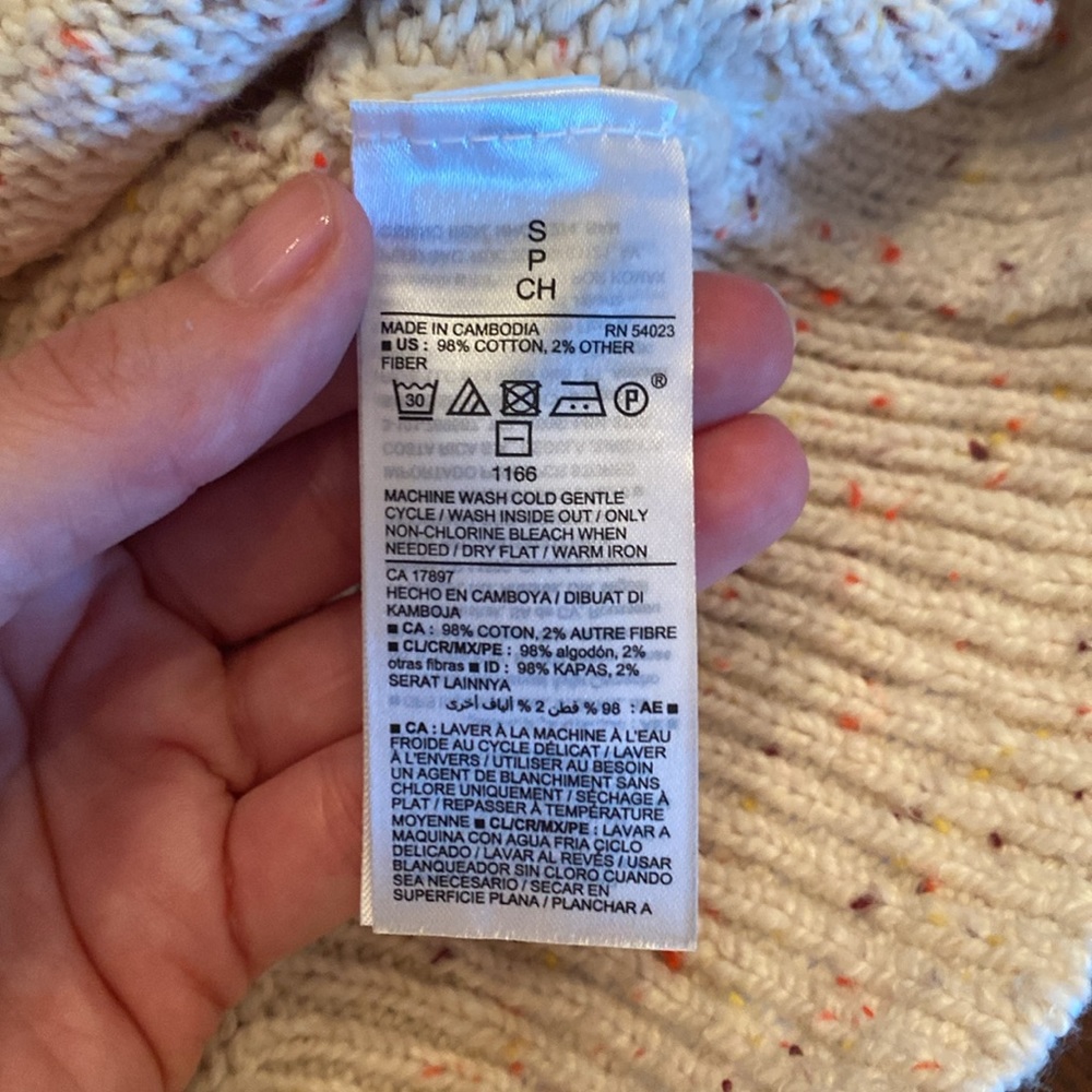 Old Navy Confetti Sweater - Picture 4 of 4